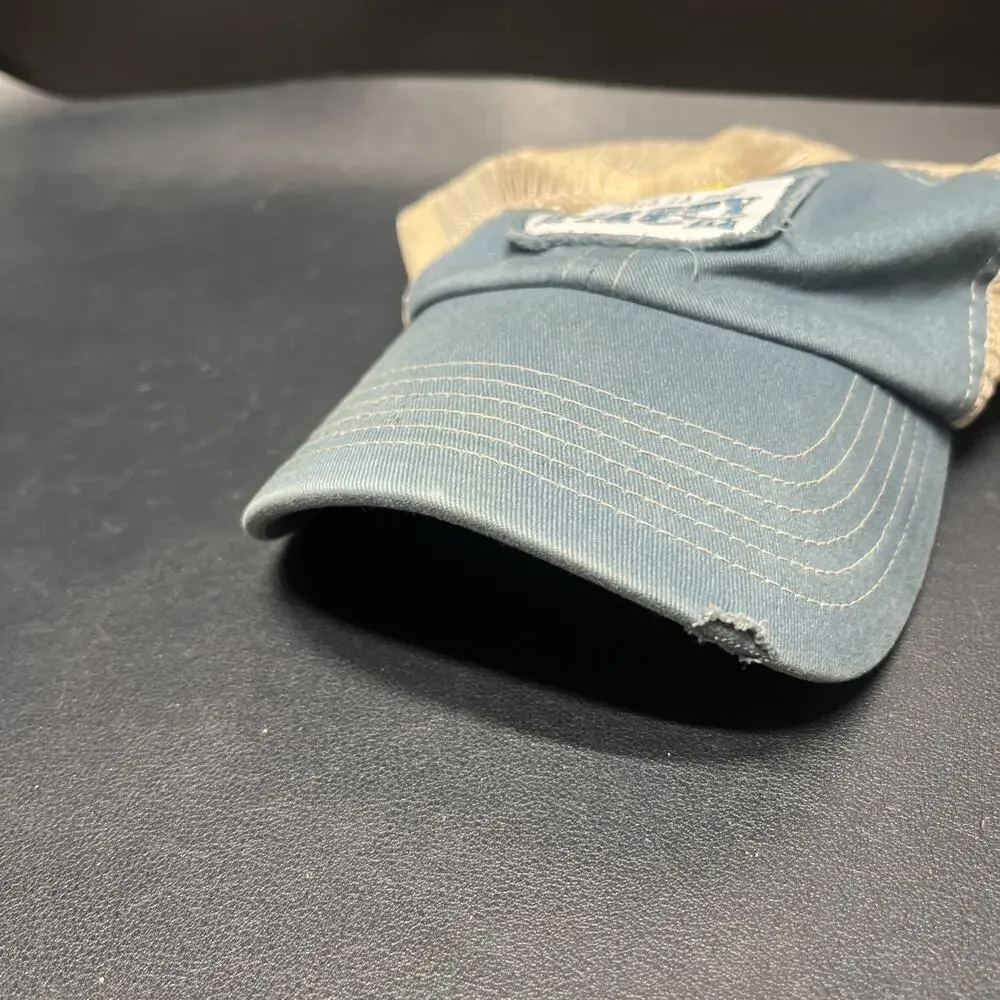 Disney Parks Donald Duck Adult Trucker Hat -This Is My Happy Face Distressed VTG